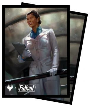 MTG Fallout Deck Protector Sleeves featuring Dr. Madison Li (100)
