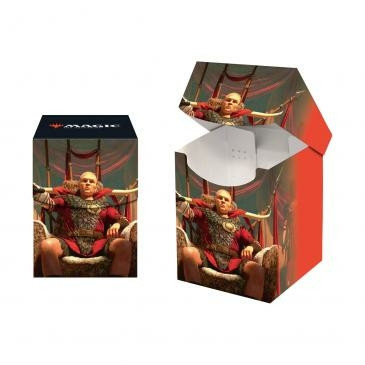 MTG Fallout 100+ Deck Box featuring Caesar, Legion's Emperor