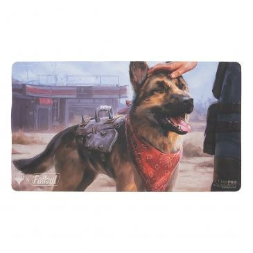 MTG Fallout Playmat featuring Dogmeat, Ever Loyal