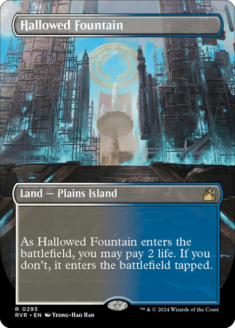 Hallowed Fountain (Borderless Art)