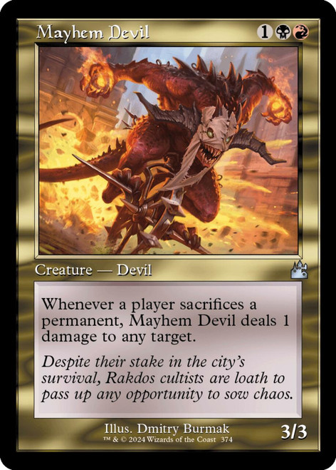 Mayhem Devil (Retro Frame) | Ravnica Remastered