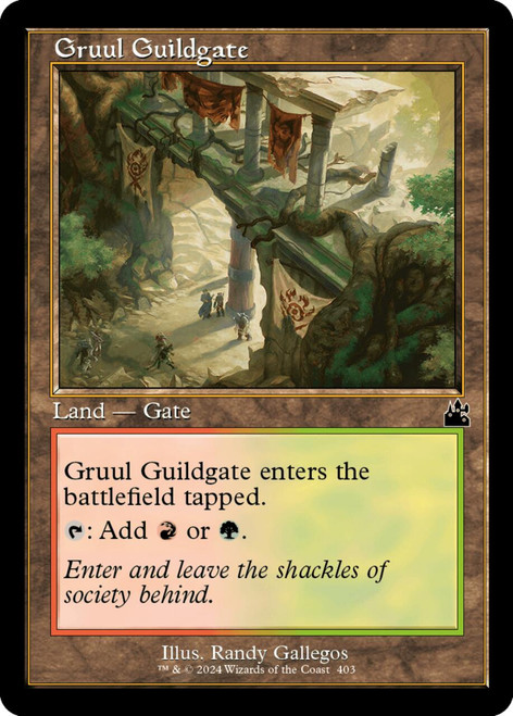 Gruul Guildgate (Retro Frame) | Ravnica Remastered