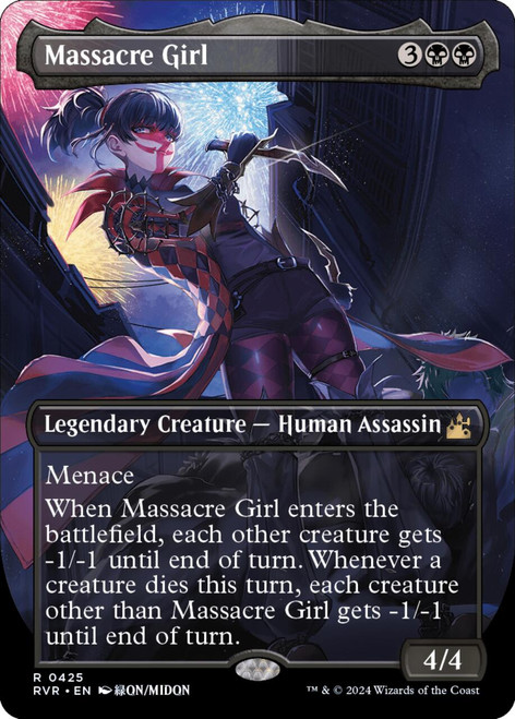 Massacre Girl (Borderless Art)