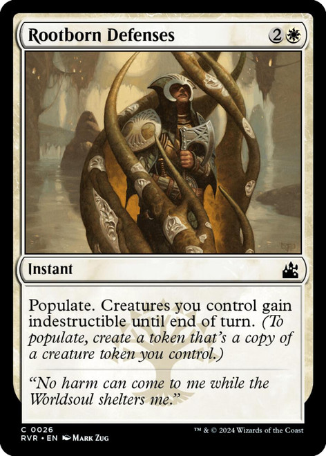 Rootborn Defenses (Foil)