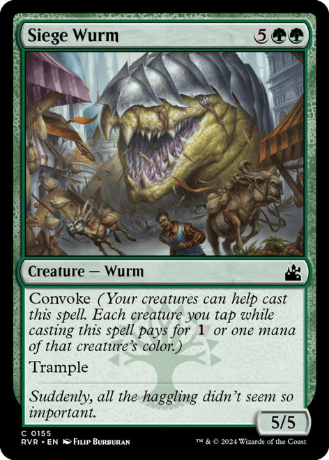 Siege Wurm (Foil)
