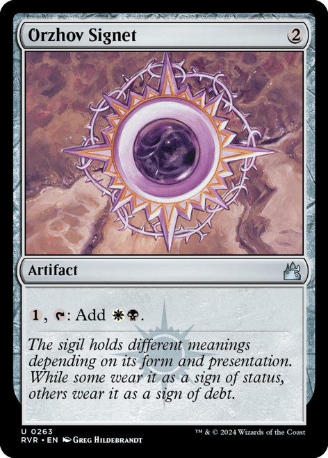 Orzhov Signet (Foil)