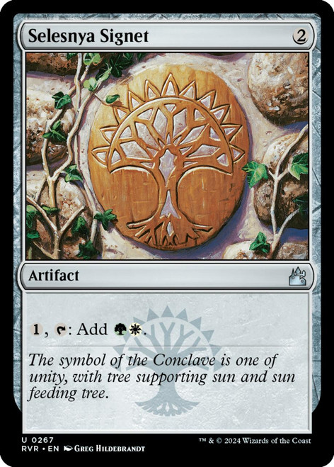 Selesnya Signet (Foil) | Ravnica Remastered