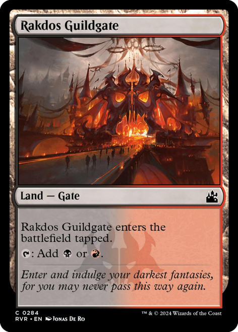 Rakdos Guildgate (Foil)