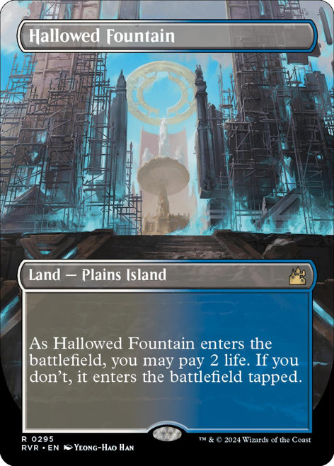 Hallowed Fountain (Borderless Art) (Foil)
