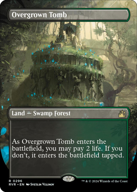 Overgrown Tomb (Borderless Art) (Foil)