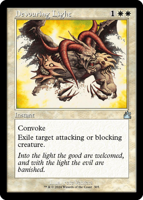 Devouring Light (Retro Frame) (Foil) | Ravnica Remastered