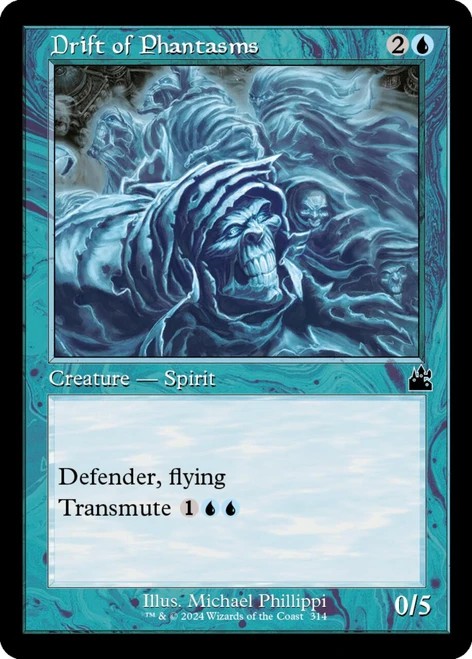 Drift of Phantasms (Retro Frame) (Foil)