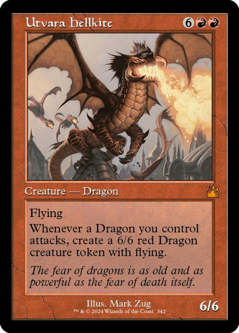 Utvara Hellkite (Retro Frame) (Foil)