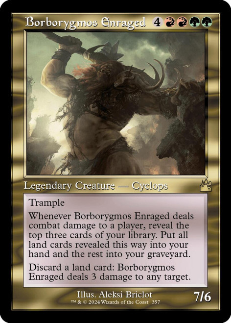 Borborygmos Enraged (Retro Frame) (Foil)