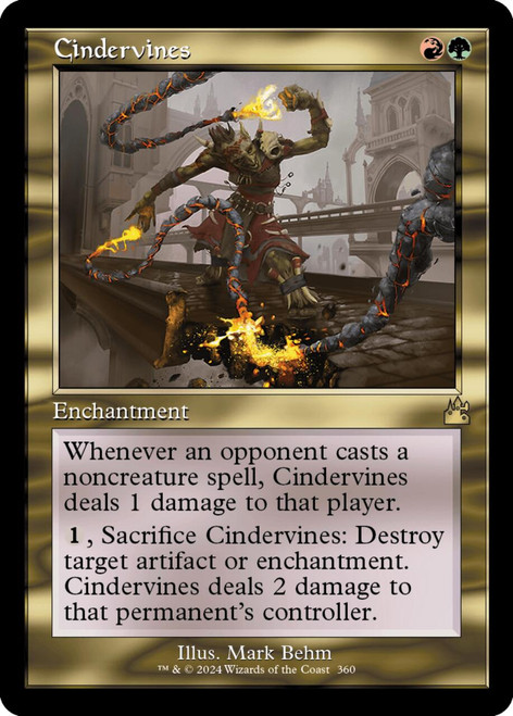 Cindervines (Retro Frame) (Foil)