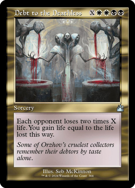 Debt to the Deathless (Retro Frame) (Foil)