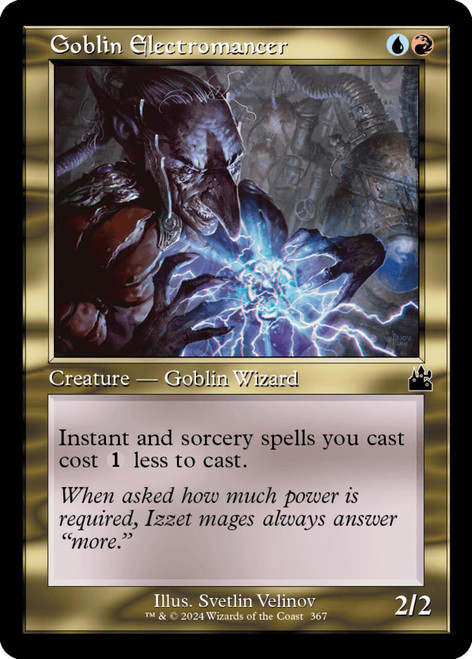 Goblin Electromancer (Retro Frame) (Foil)