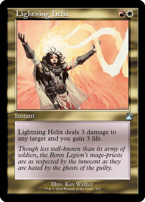 Lightning Helix (Retro Frame) (Foil)