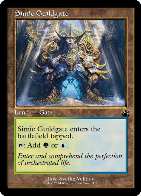 Simic Guildgate (Retro Frame) (Foil)