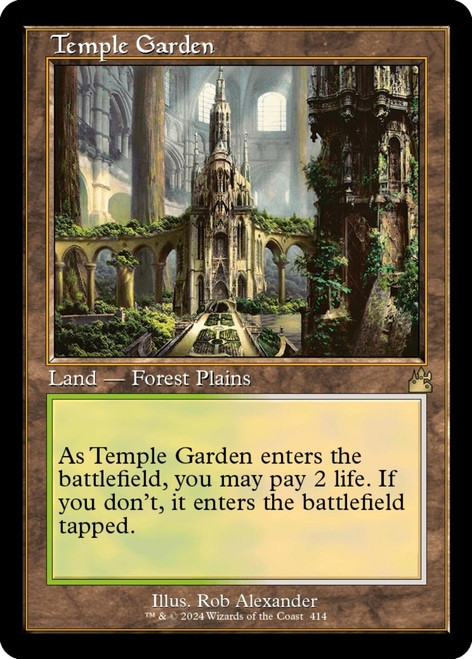 Temple Garden (Retro Frame) (Foil)