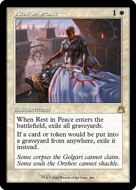 Rest in Peace (Retro Frame) (Foil)