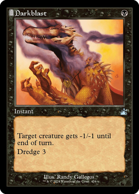 Darkblast (Retro Frame) (Foil)