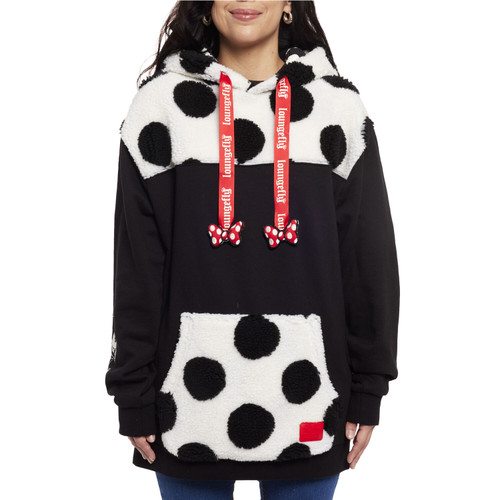 Disney: Minnie Mouse Rocks the Dots Classic Sherpa Unisex Hoodie