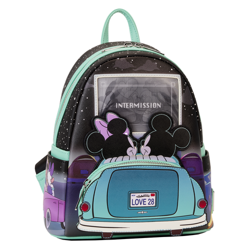 Disney: Mickey & Minnie Date Night Drive-In Lenticular Mini Backpack