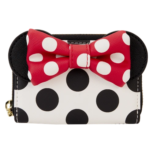 Disney: Minnie Mouse Rocks the Dots Classic Accordian Zip Around Wallet