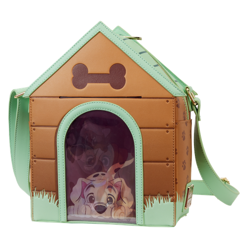 Disney: I Heart Disney Dogs Dog House Triple Lenticular Figural Crossbody Bags