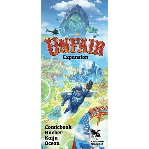 Unfair: Expansion - Comicbook Hacker Kaiju Ocean