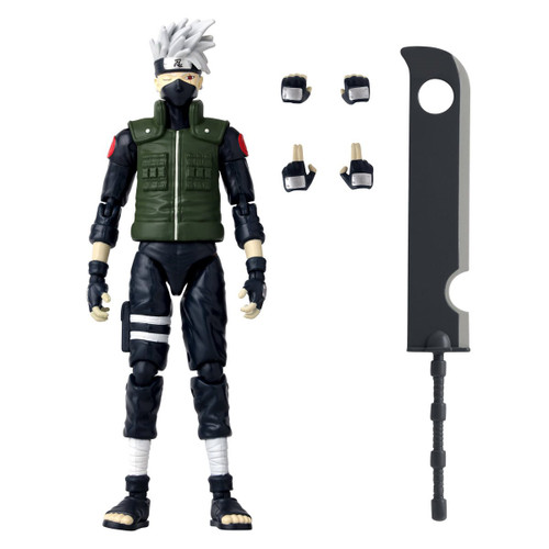 Anime Heroes: Naruto Shippuden - Kakashi Hatake Fourth Great Ninja War Action Figure