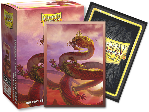 Dragon Shield Matte Dual Art Sleeves - Year Of The Wood Dragon 2024 (100)