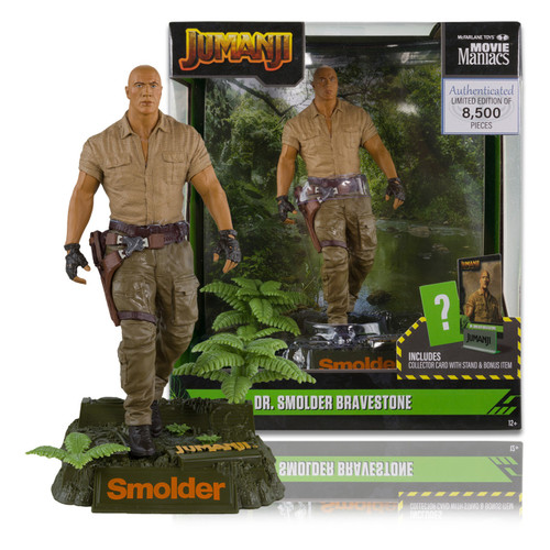 Movie Maniacs WB 100: Jumanji The Next Level - Dr. Smolder Bravestone 6-Inch Posed Figure