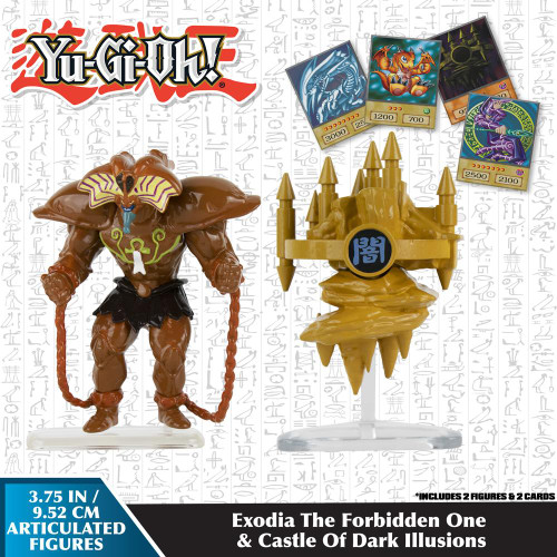 Yu-Gi-Oh! Battle Pack - Exodia & Castle Of Dark 3.75 Inch Figures