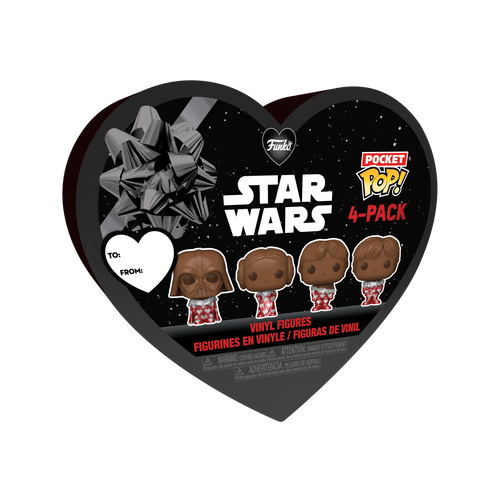 Pocket POP! 4-Pack Star Wars (Chocolate) Valentine's Box