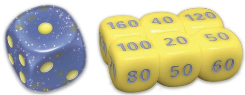 Miraidon League Deck Blue w/ Yellow Die w/ Yellow & Blue (small) Dice