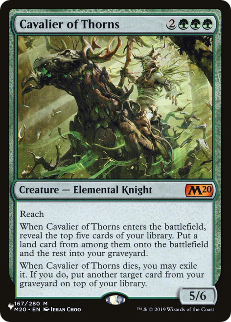 Cavalier of Thorns (The List Reprint)