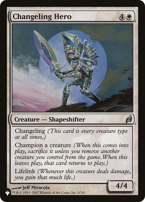 Changeling Hero (The List Reprint)