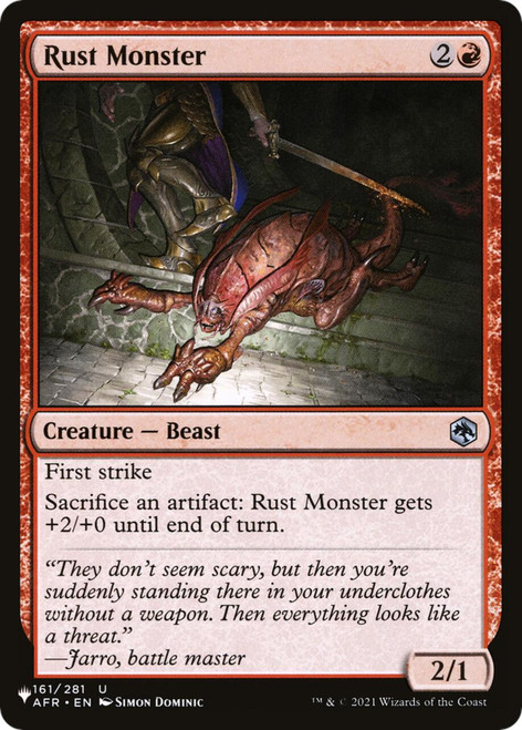 Rust Monster (The List Reprint)