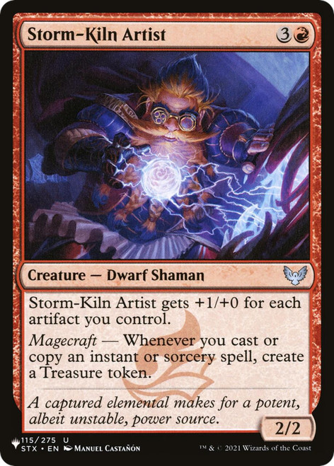 Storm-Kiln Artist (The List Reprint)
