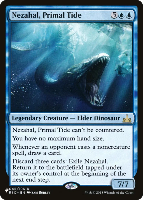 Nezahal, Primal Tide (The List Reprint)