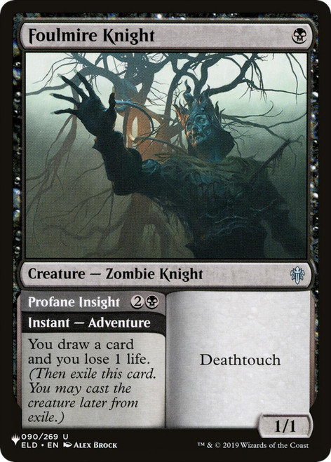 Foulmire Knight (The List Reprint)