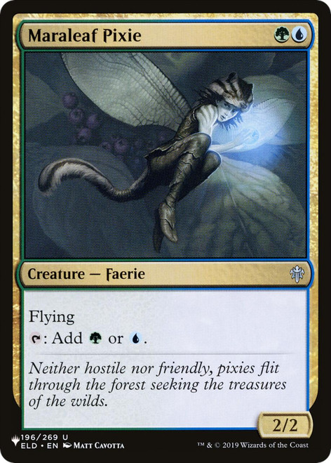 Maraleaf Pixie (The List Reprint)