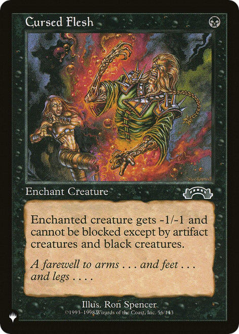 Cursed Flesh (The List Reprint) | Exodus