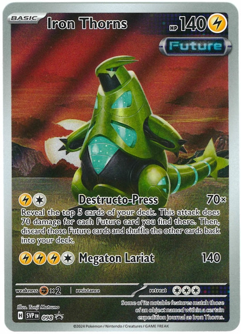 Scarlet & Violet Promo SVP098 Iron Thorns