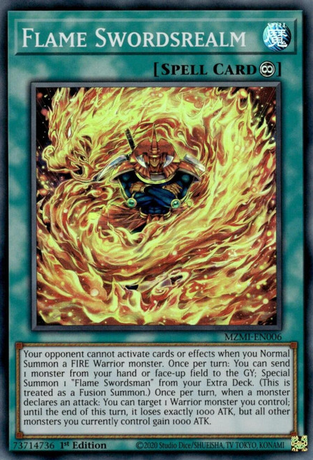 MZMI-EN006 Flame Swordsrealm
