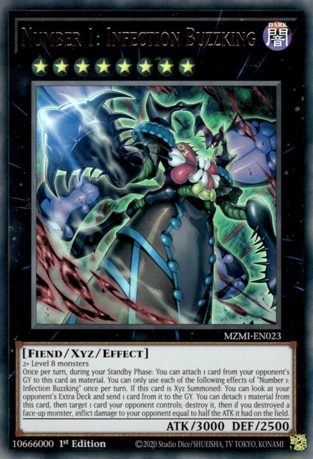 MZMI-EN023 Number 1: Infection Buzzking (Ultra Rare)