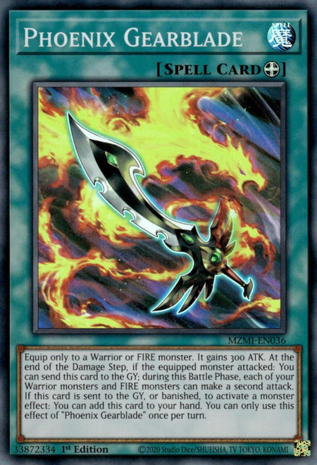 MZMI-EN036 Phoenix Gearblade