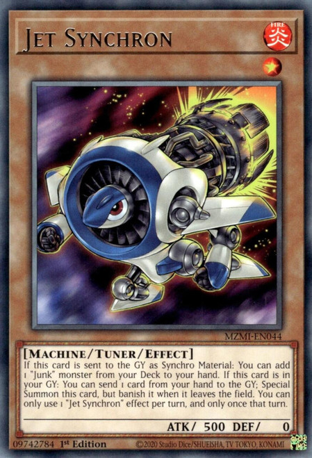 MZMI-EN044 Jet Synchron (Collector's Rare)